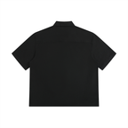 Unisex Boxy Patch Pocket Short Sleeve Shirt
