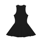 Women’s Ruched Sleeveless Full-Zip Dress