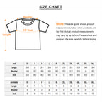 T-shirt à col rond pour homme à impression intégrale