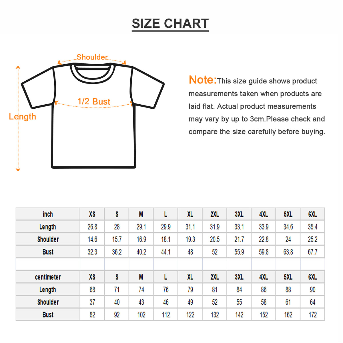 T-shirt à col rond pour homme à impression intégrale