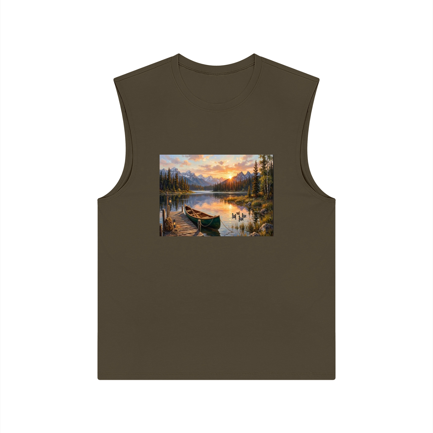 Camiseta de tirantes de alto rendimiento para hombre