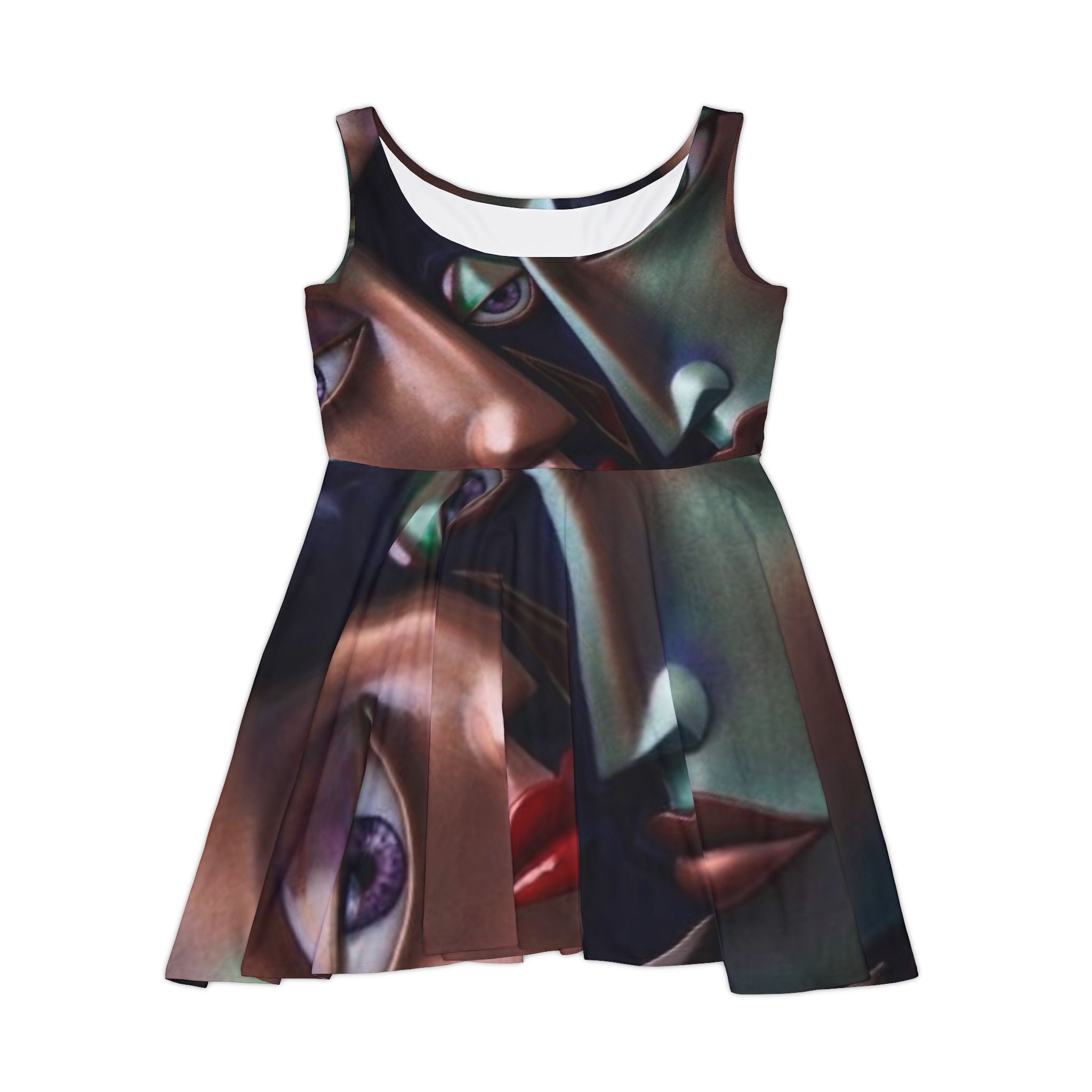 Abstract Skater Dress — Women’s Dress "No More Stolen Sisters!" Collection