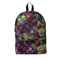 Sac à dos Explosion de Baies – Sac d'école et de voyage à motif de fruits