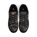 Low-Top Sneakers — Men's Swirl Leather Casual Shoes