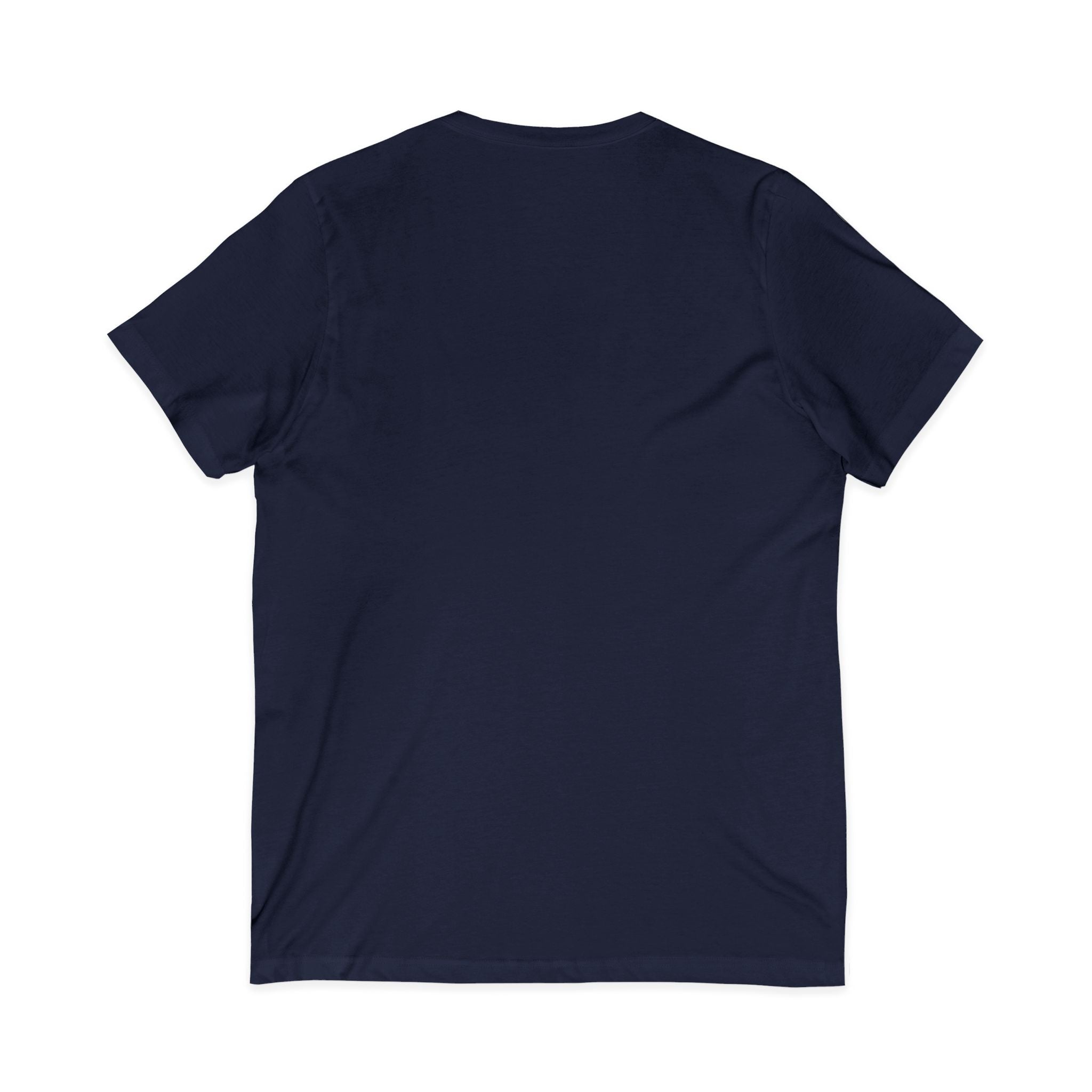 Alien Face V-Neck Tee — Realistic Extraterrestrial Graphic T-Shirt