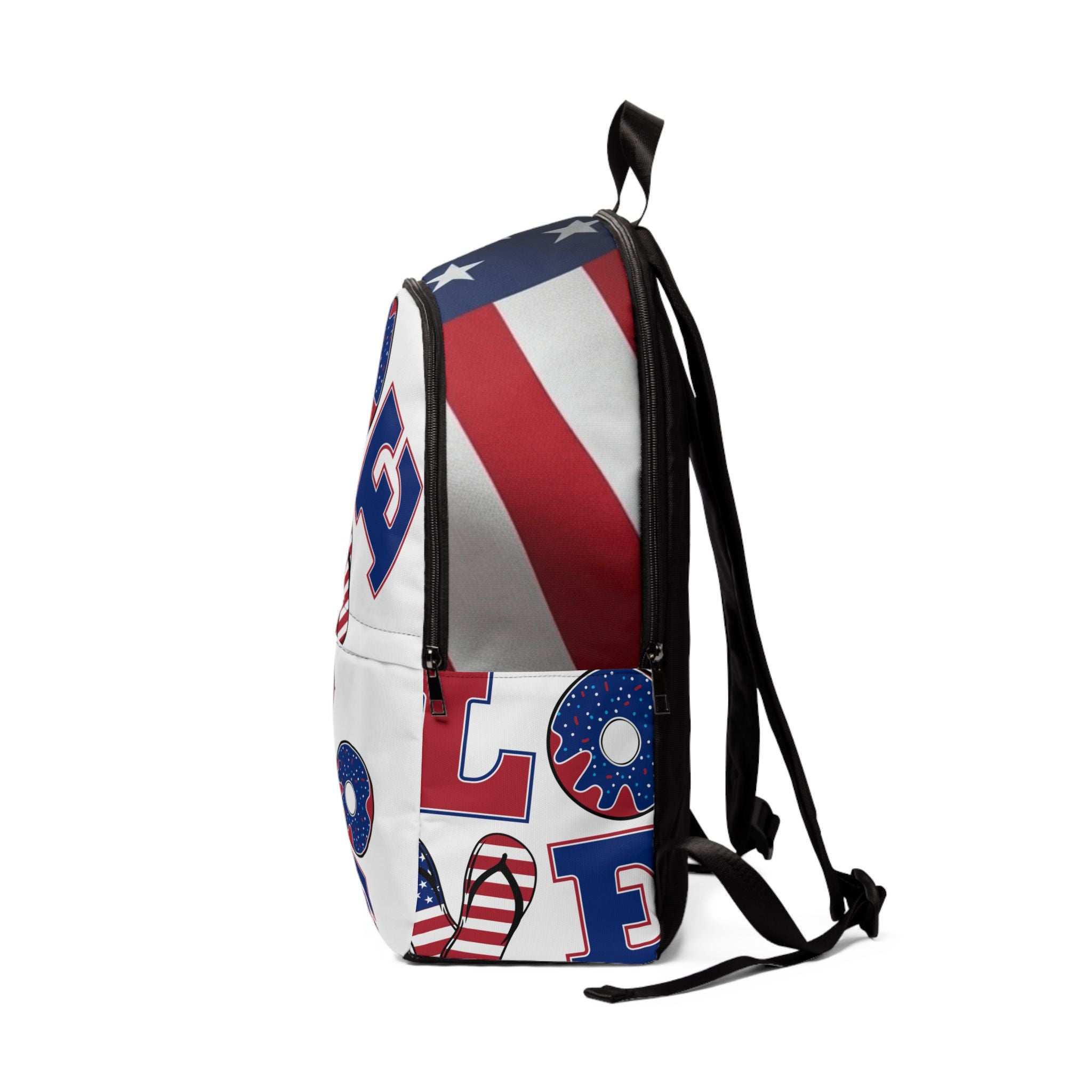Patriotic "LOVE" Stars & Stripes Backpack