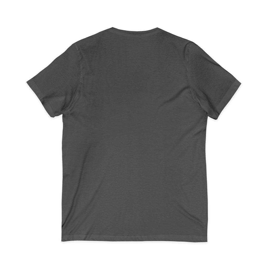 Alien Face V-Neck Tee — Realistic Extraterrestrial Graphic T-Shirt
