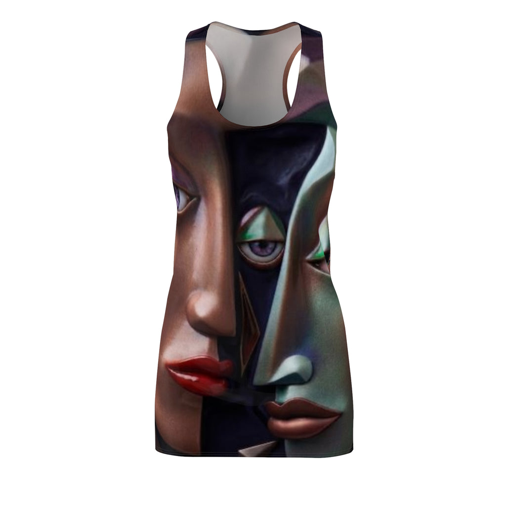 Abstract Racerback Dress — Women's dress "No More Stolen Sisters!" Collection