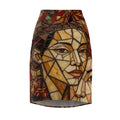 Mosaic Pencil Skirt | Abstract Pattern |  "No More Stolen Sisters" Series #mmiwg