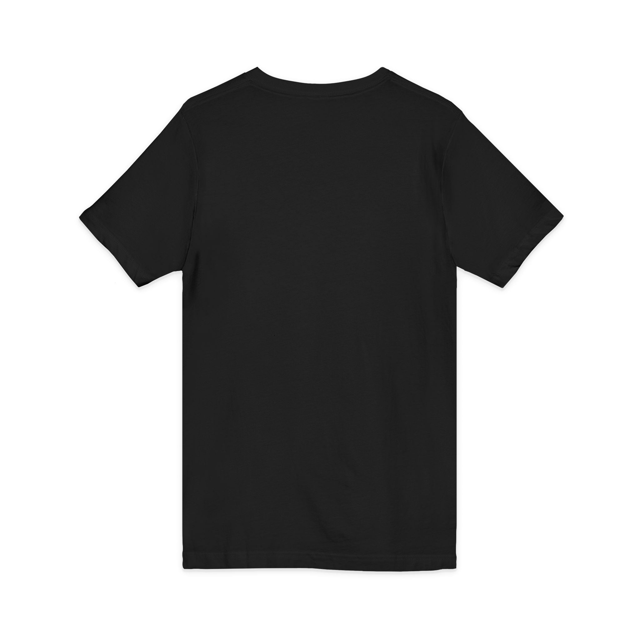 Alien Face V-Neck Tee — Realistic Extraterrestrial Graphic T-Shirt