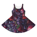 Girls' Berry Patch Sundress — Fruit Print Sleeveless Dress for Kids -"No More Stolen Sisters!" Collection