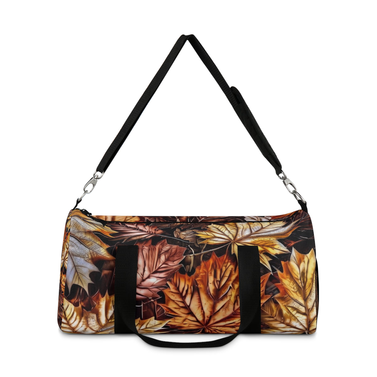 Autumn Leaves Duffel Bag — Fall Foliage Travel & Gym Bag