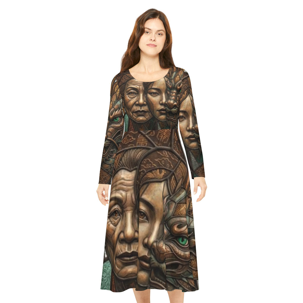 Women's Asian Mythical Dress | "No More Stolen Sisters" Series #mmiwg Collection