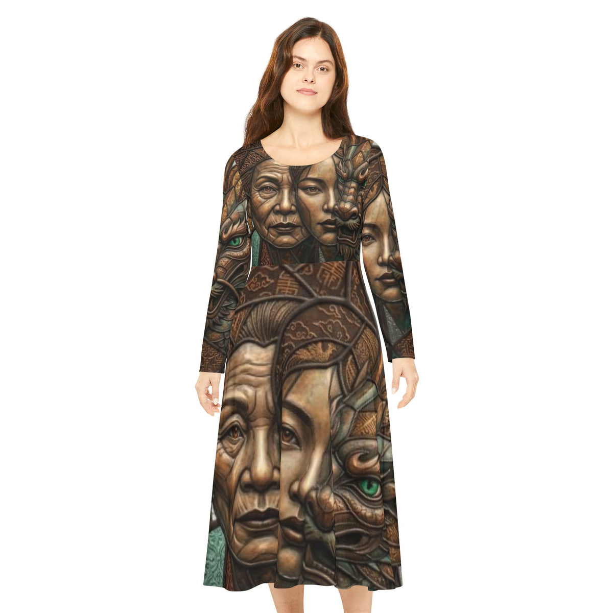 Women's Asian Mythical Dress | "No More Stolen Sisters" Series #mmiwg Collection