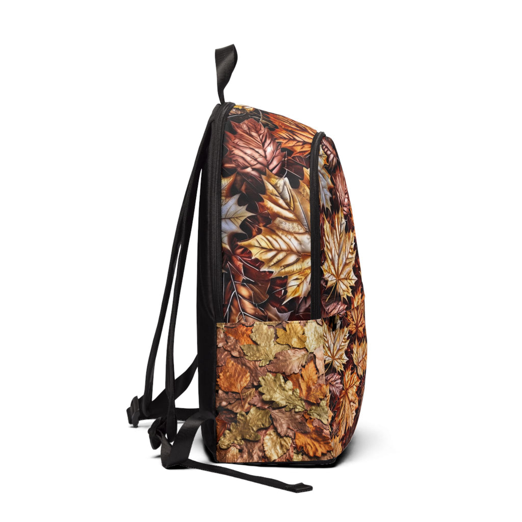 Sac à dos Feuilles d'automne — Sac à dos en toile Motif feuillage d'automne