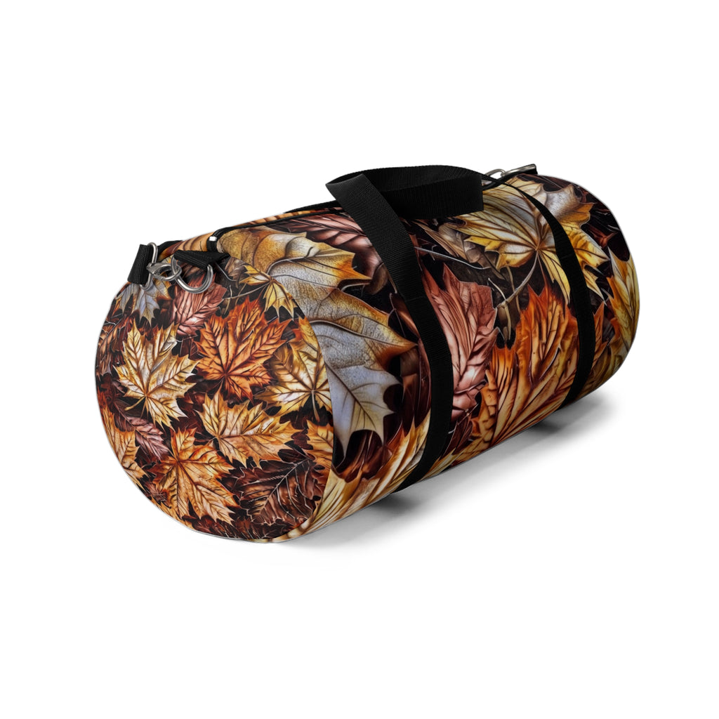 Autumn Leaves Duffel Bag — Fall Foliage Travel & Gym Bag