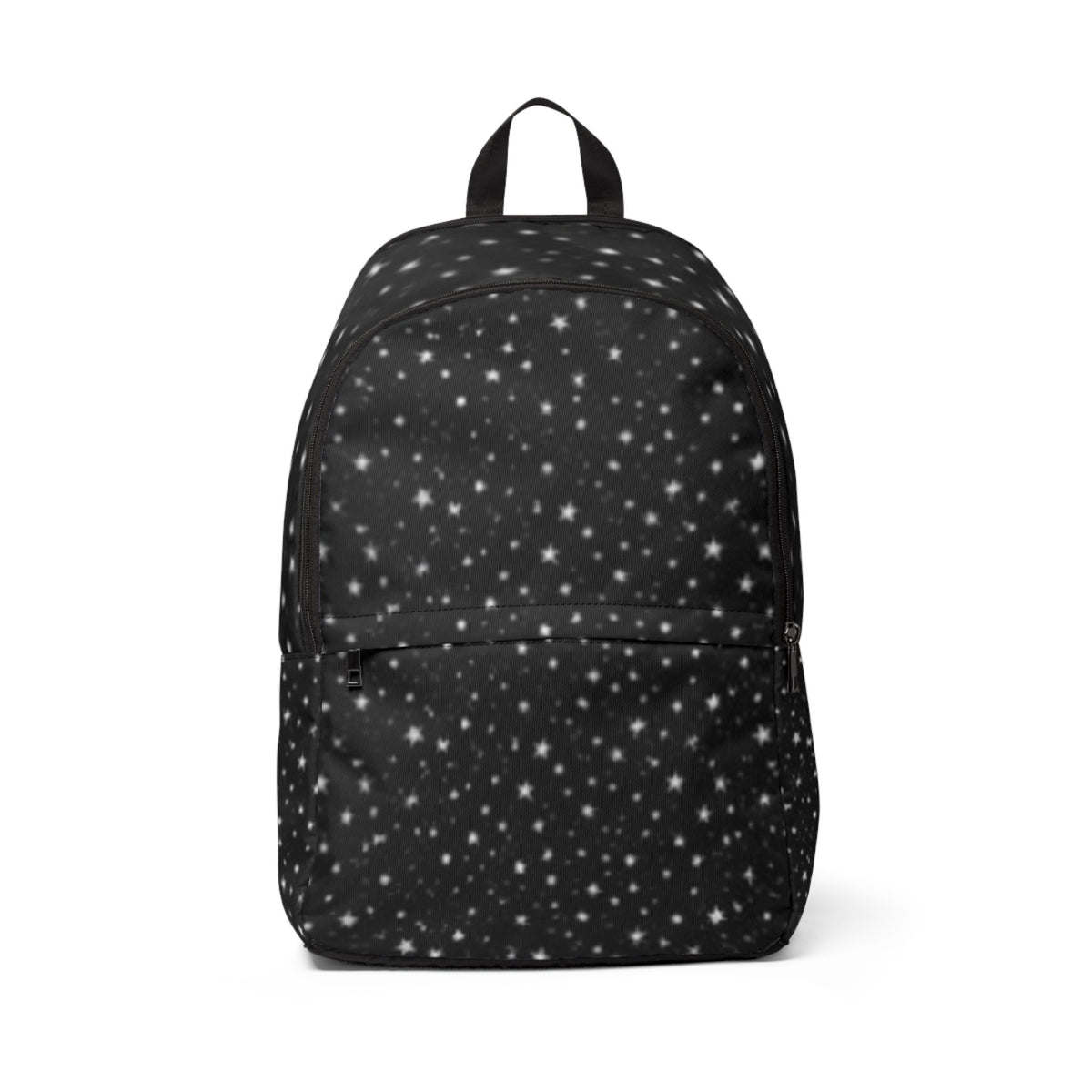 Starry Night Black Fabric Backpack – Galaxy Print School & Travel Backpack