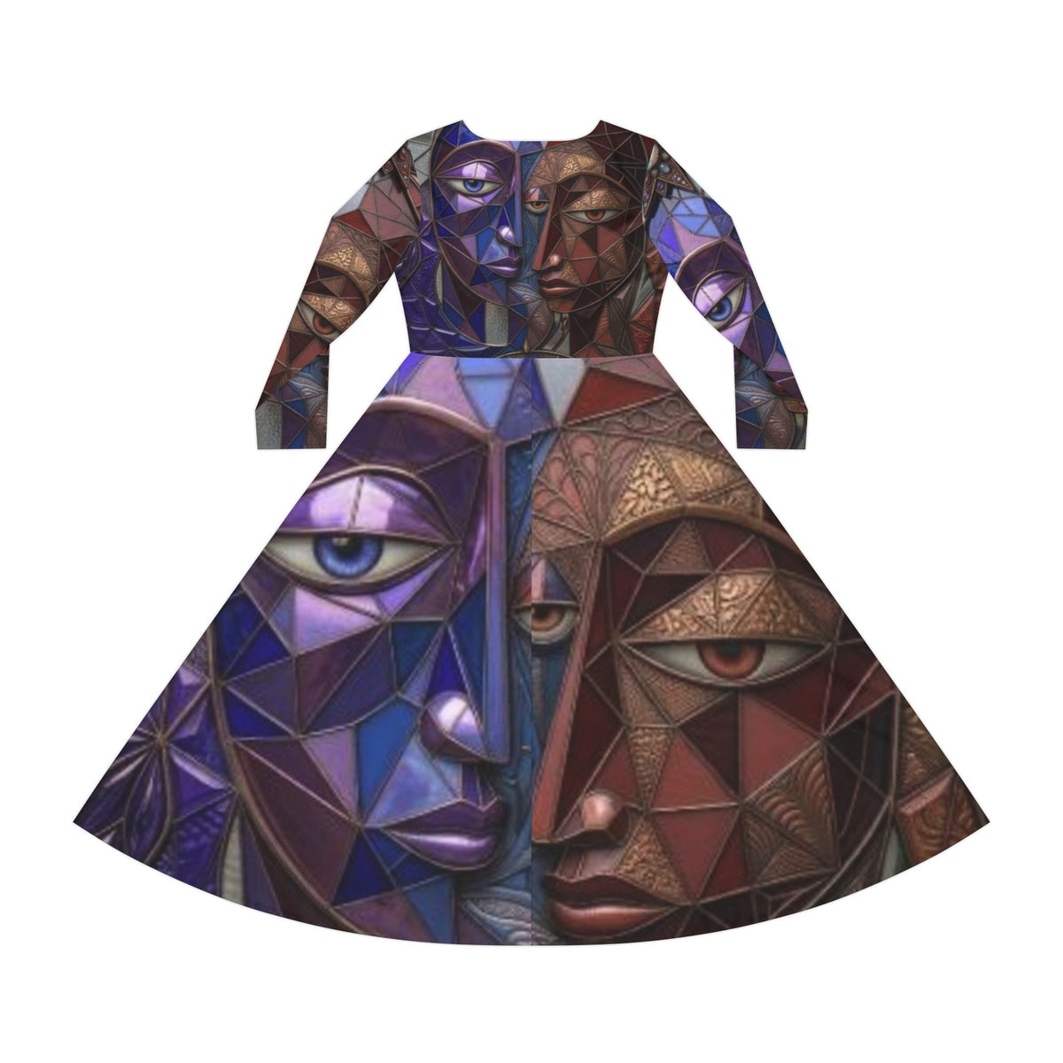 Women's Dress | Long Sleeve Dance Dress | "No More Stolen Sisters" Series #mmiwg