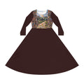 Women's Long Sleeve Dress -Doors Opening to Rainbow - "No More Stolen Sisters!" Collection
