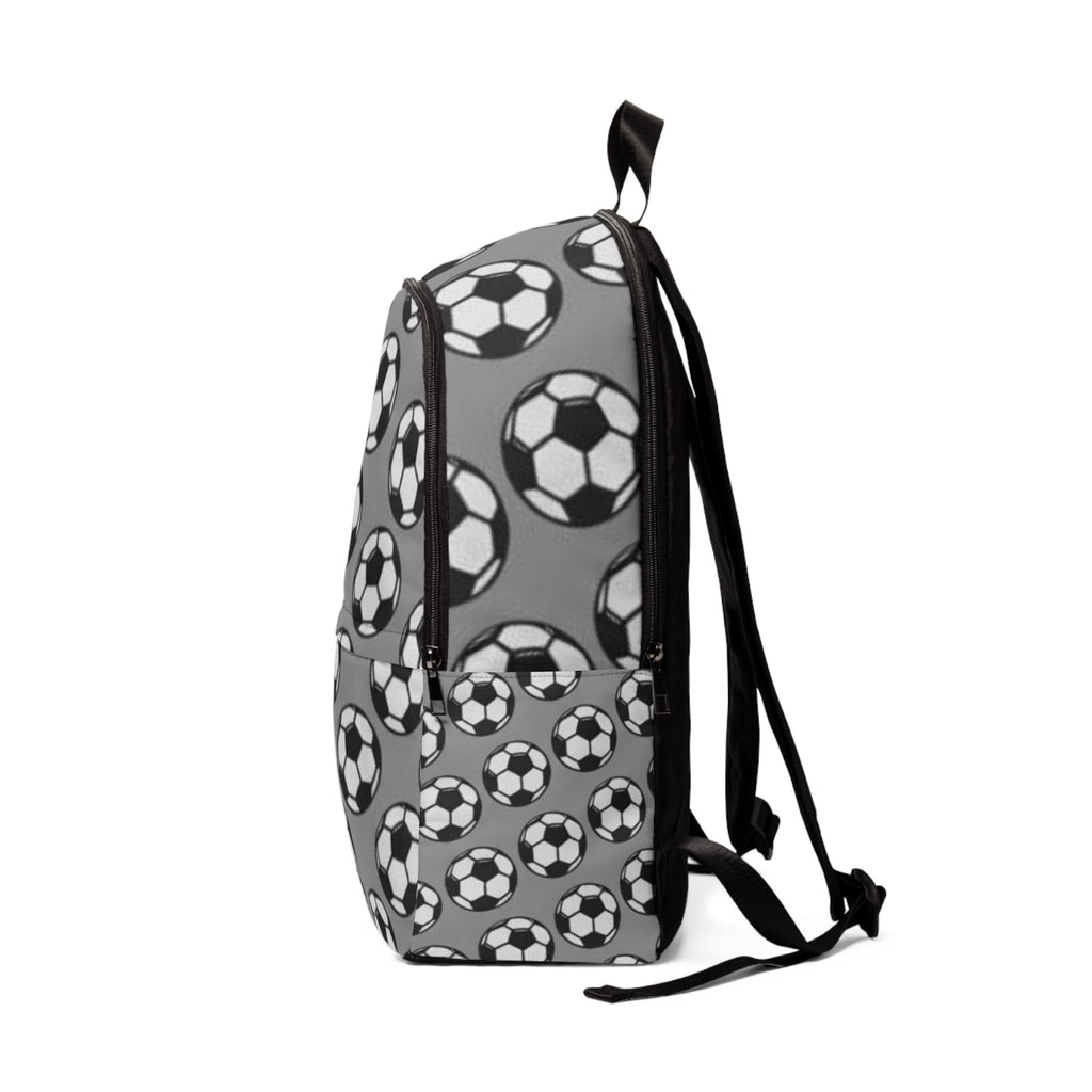 Mochila con Patrón de Fútbol – Bolsa Escolar Deportiva para Niños y Adolescentes
