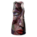 Abstract Geometric Face Racerback Dress |  |  "No More Stolen Sisters" Series #mmiwg