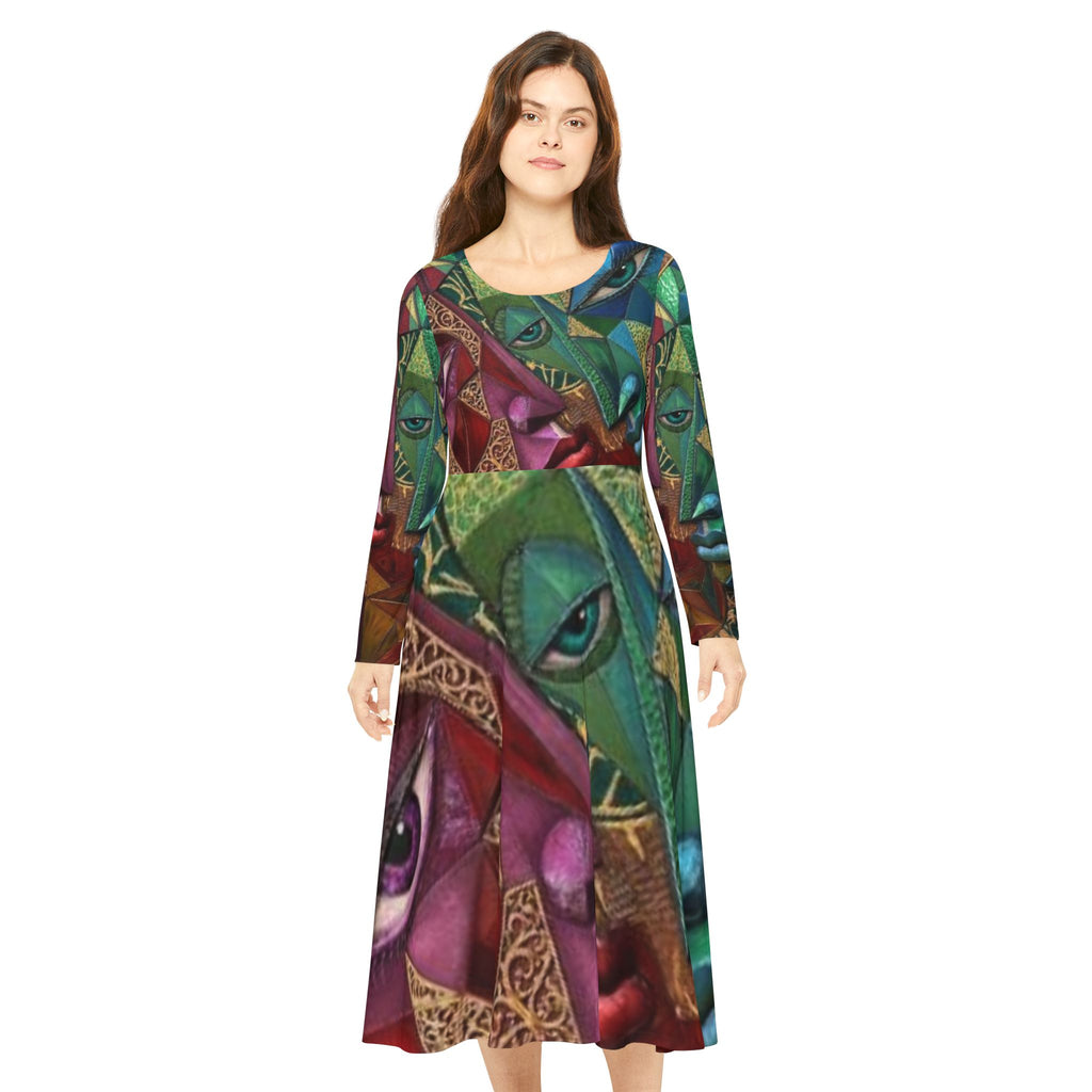 Robe de danse à manches longues pour femme | Collection « Plus jamais de sœurs volées ! » #mmiwg