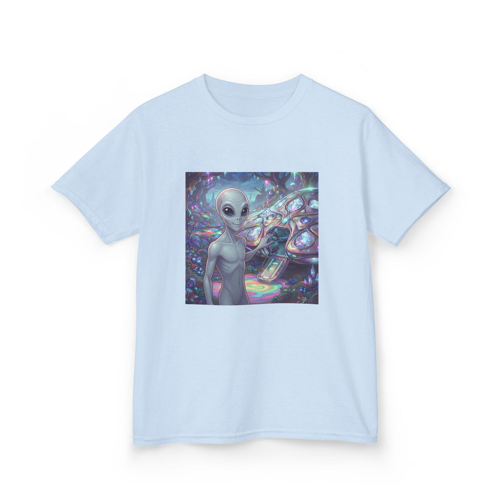 Kids Alien Space Tee — Cute Cosmic Extraterrestrial Graphic Shirt