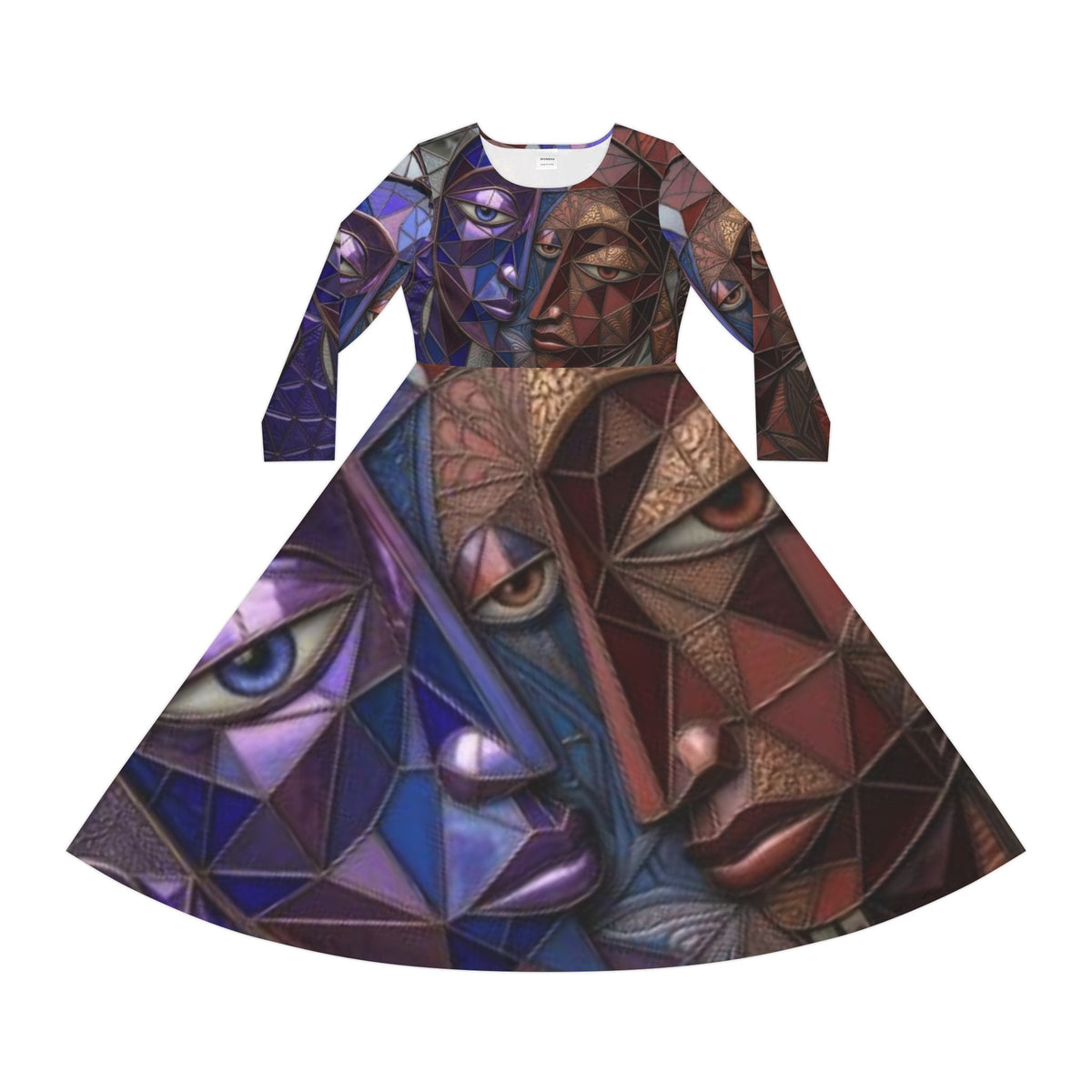 Women's Dress | Long Sleeve Dance Dress | "No More Stolen Sisters" Series #mmiwg