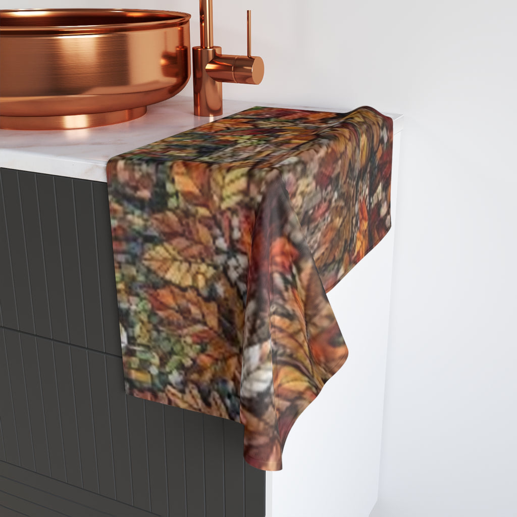 Grapes Artisan Hand Towel — Colorful Vineyard Fruit Kitchen Towel