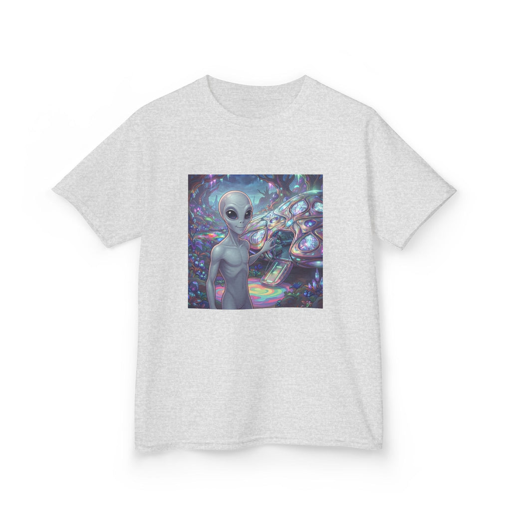 Kids Alien Space Tee — Cute Cosmic Extraterrestrial Graphic Shirt