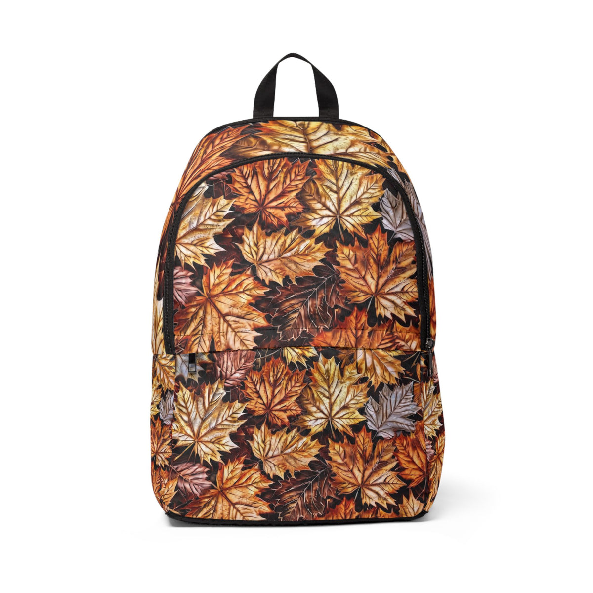 Autumn Maple Leaves Backpack - Fall Leaf Print Fabric Backpack