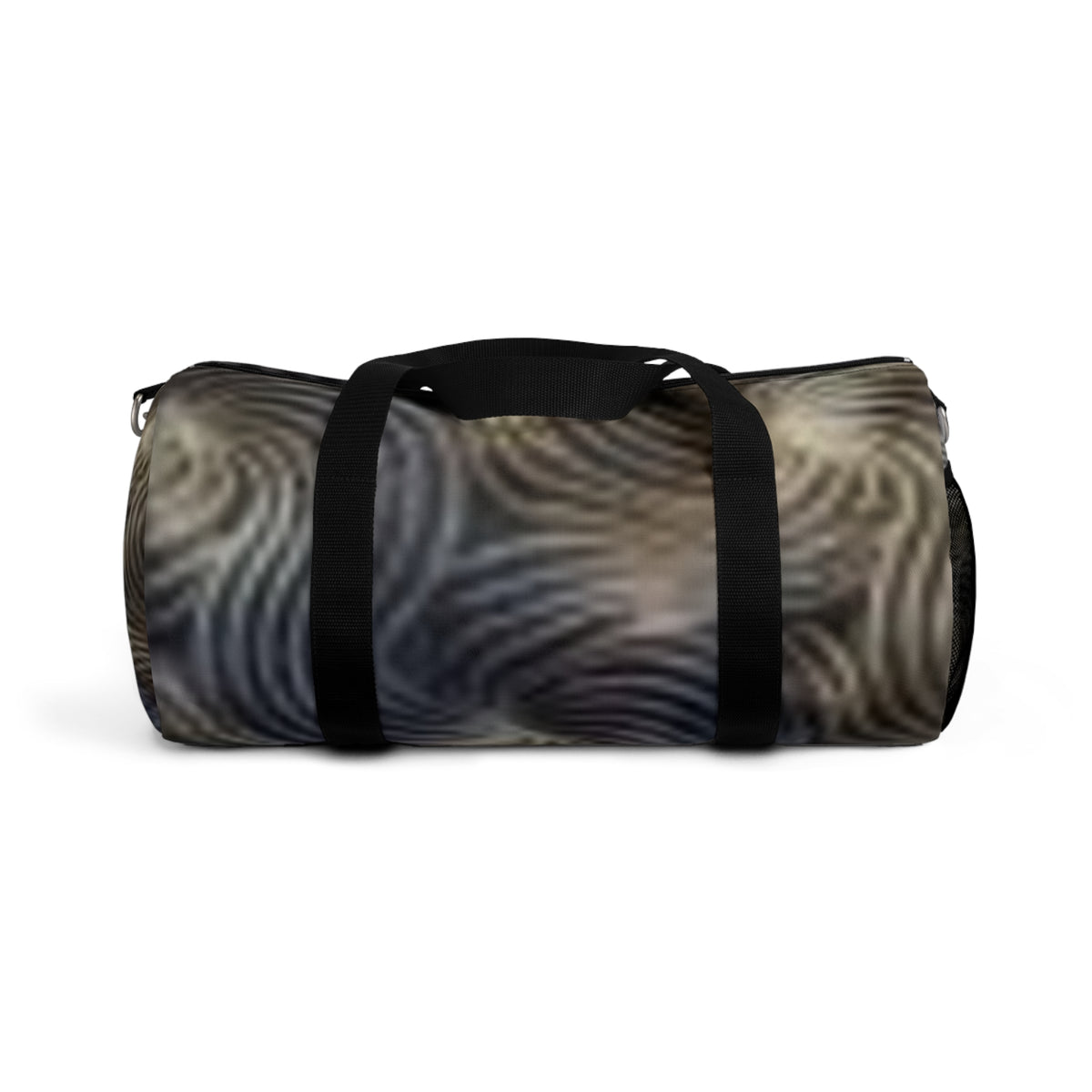 Abstract Swirl Duffel Bag — Watercolor Wave Travel Gym Bag