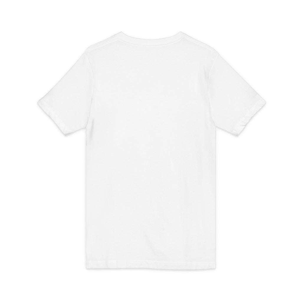 Alien Face V-Neck Tee — Realistic Extraterrestrial Graphic T-Shirt