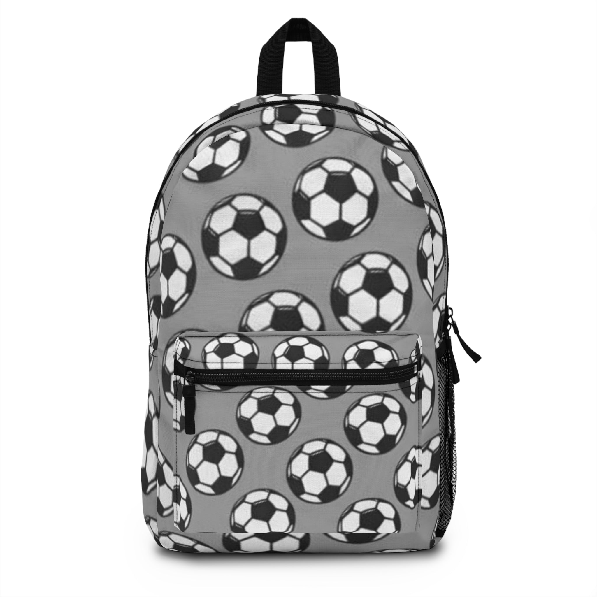Soccer Ball Pattern Backpack — Kids' Sports School Bag