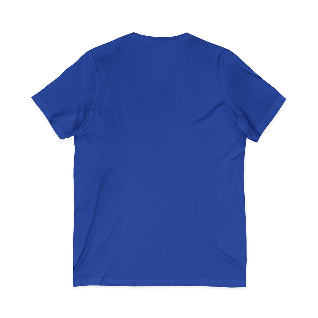 Alien Face V-Neck Tee — Realistic Extraterrestrial Graphic T-Shirt