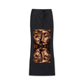 Dyed Washed Drawstring Maxi Skirt - "No More Stolen Sisters!" Collection