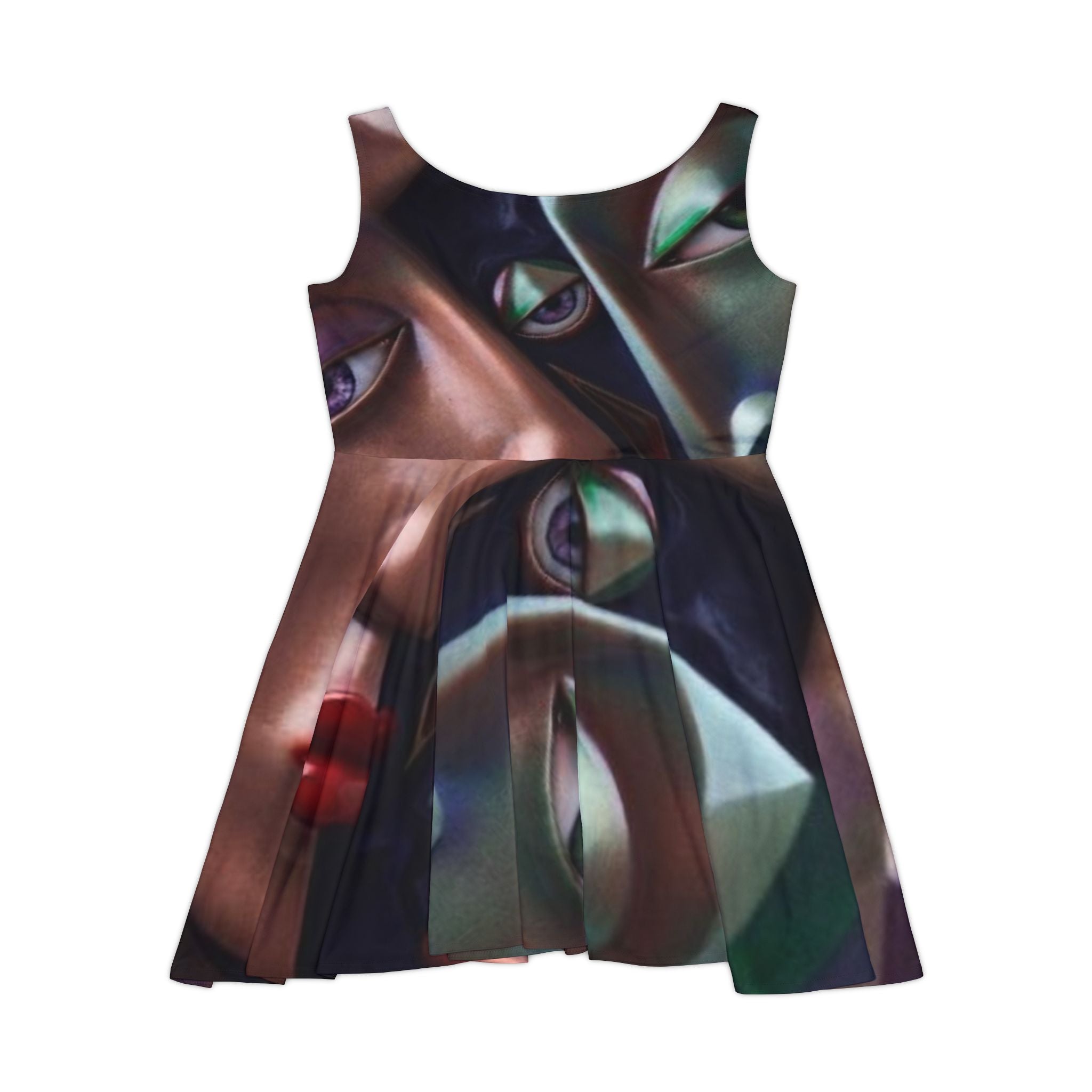 Abstract Skater Dress — Women’s Dress "No More Stolen Sisters!" Collection