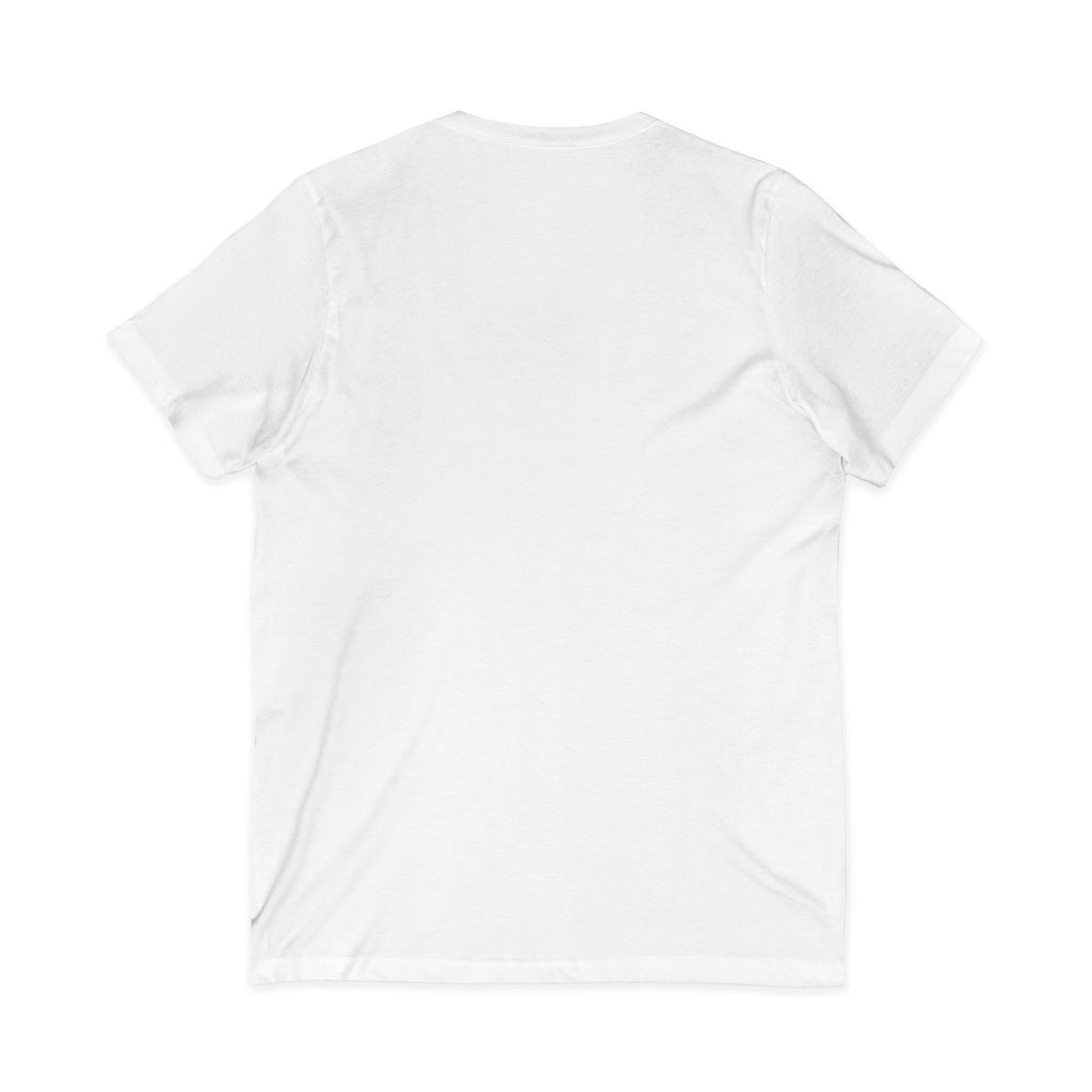 Alien Face V-Neck Tee — Realistic Extraterrestrial Graphic T-Shirt