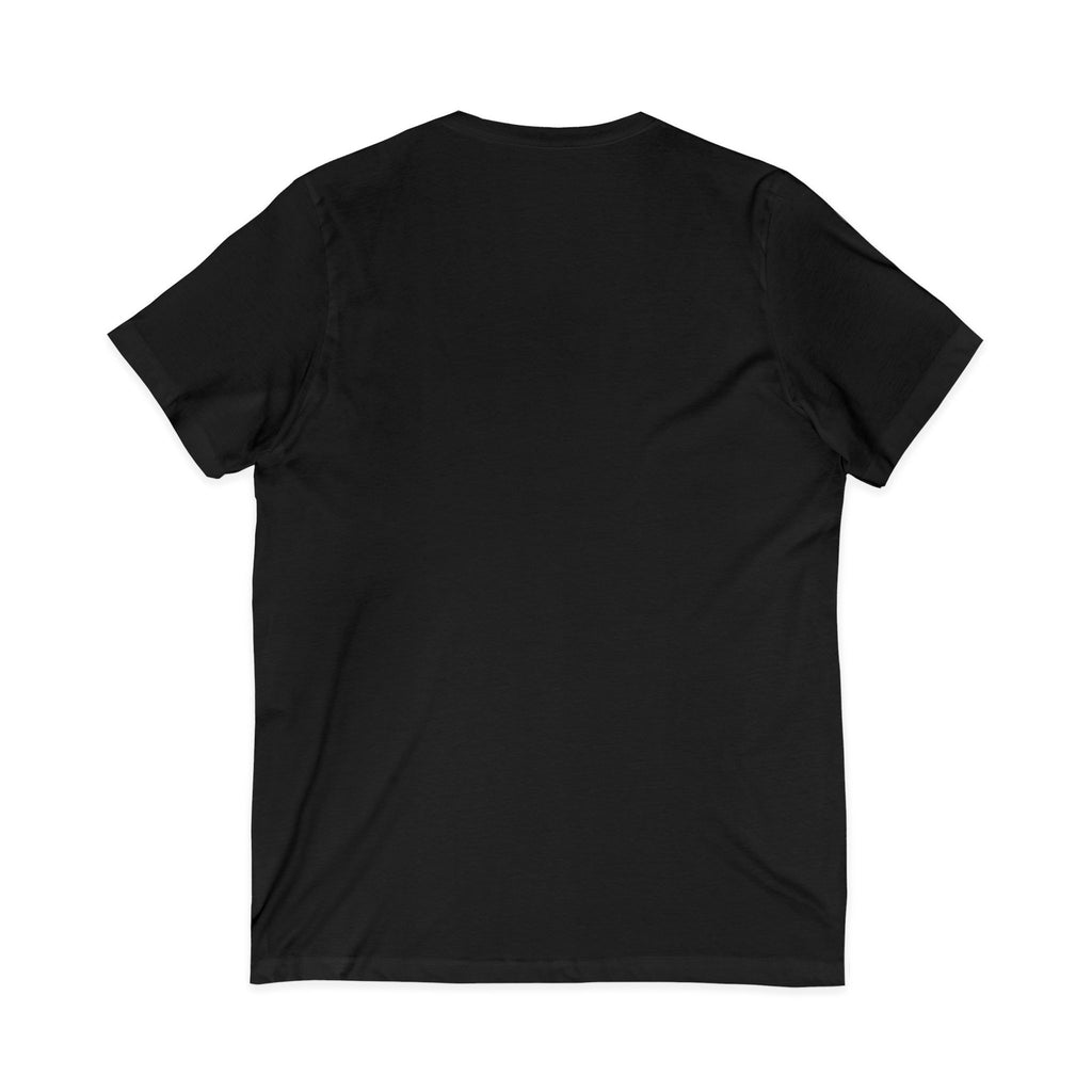 Alien Face V-Neck Tee — Realistic Extraterrestrial Graphic T-Shirt