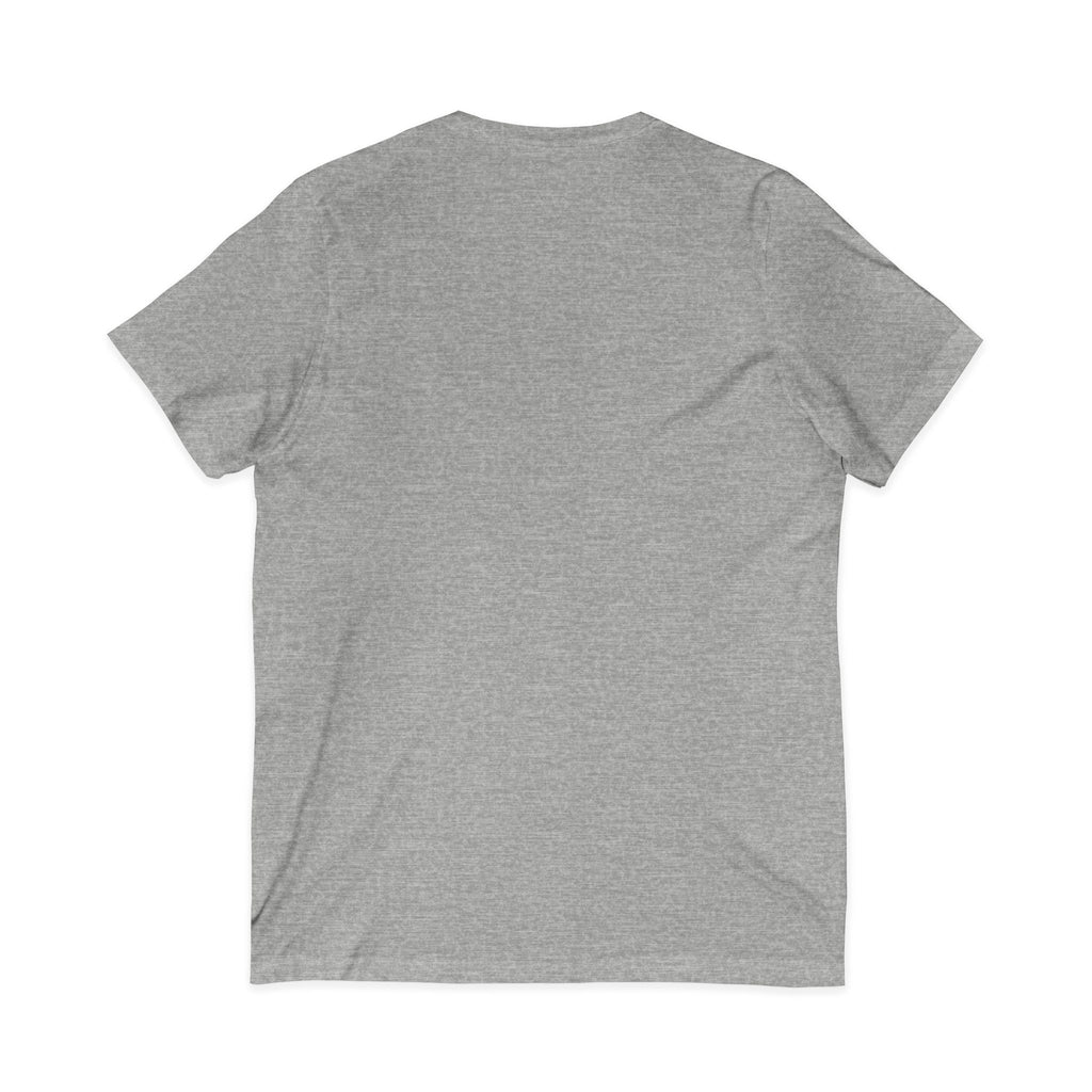Alien Face V-Neck Tee — Realistic Extraterrestrial Graphic T-Shirt