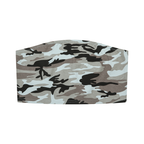Top a tubiera corto camouflage da donna