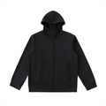 Essential Heavyweight High Neck  Zip-Up Hoodie