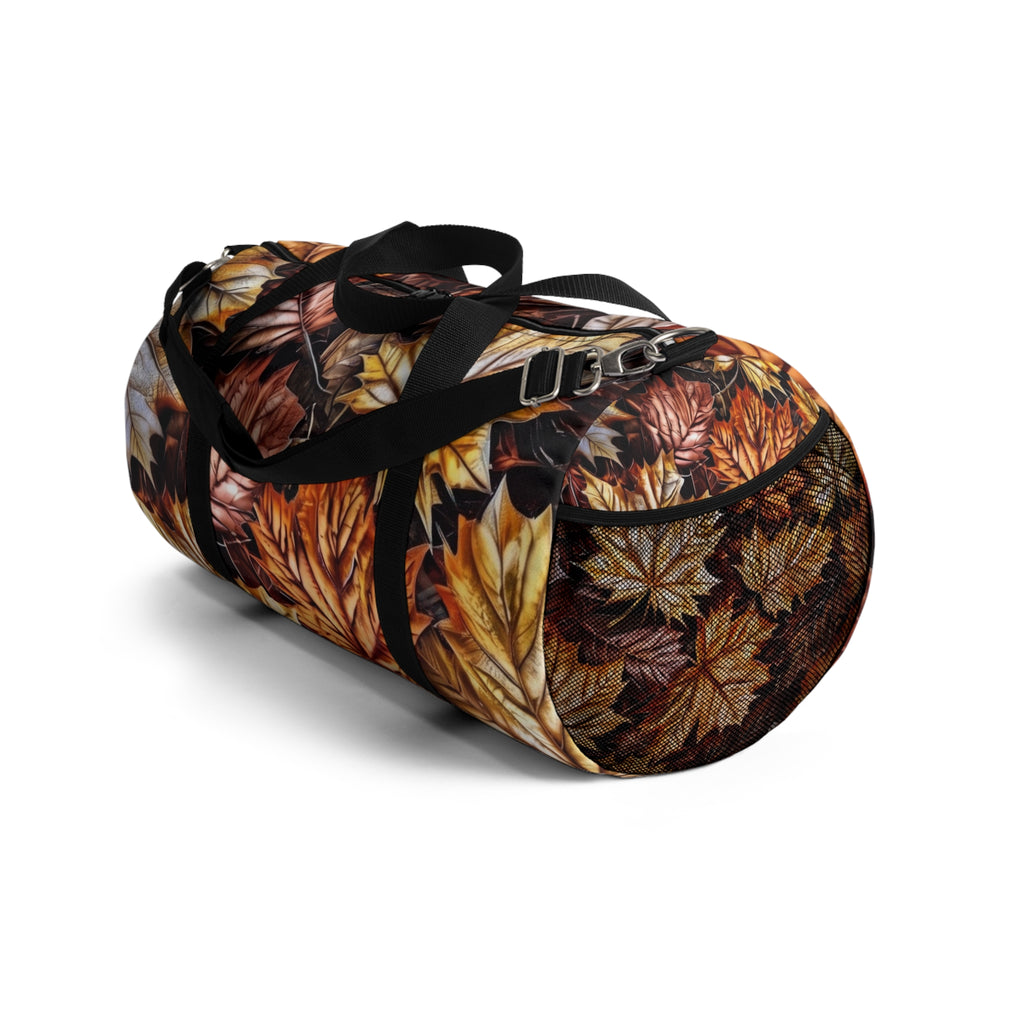Autumn Leaves Duffel Bag — Fall Foliage Travel & Gym Bag