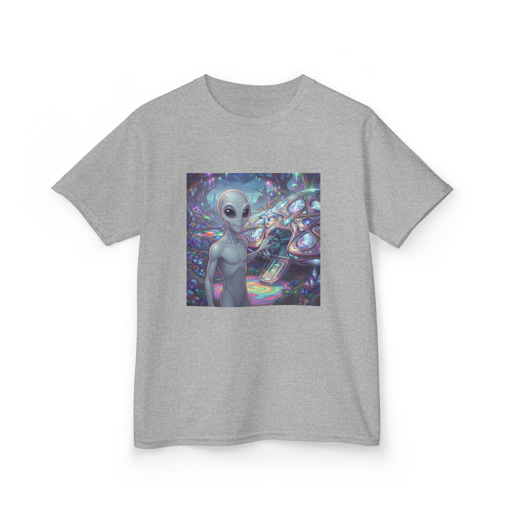 Kids Alien Space Tee — Cute Cosmic Extraterrestrial Graphic Shirt
