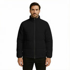 All Over Print Warm Quilted Polyester Jacket