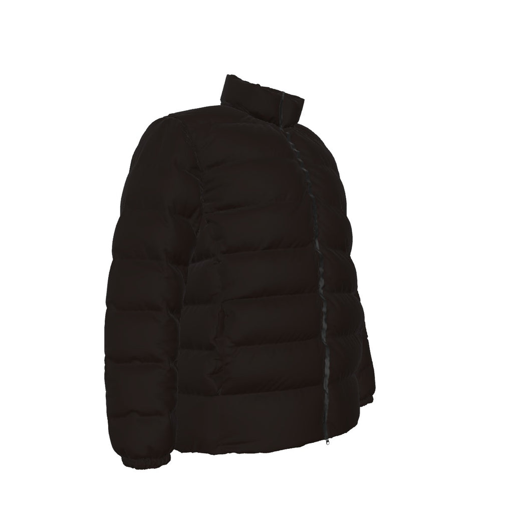All-Over Print Unisex Stand collar slim down jacket