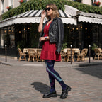 Leggings da donna super elasticizzati con stampa all-over