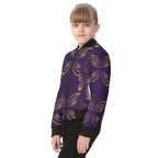 Bomber per bambini con stampa all-over