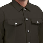 All-Over Print Unisex Lapel Jacket | 245GSM Cotton
