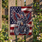 Eagle Thickened Rectangular Iron Wall Painting Printed in Canada